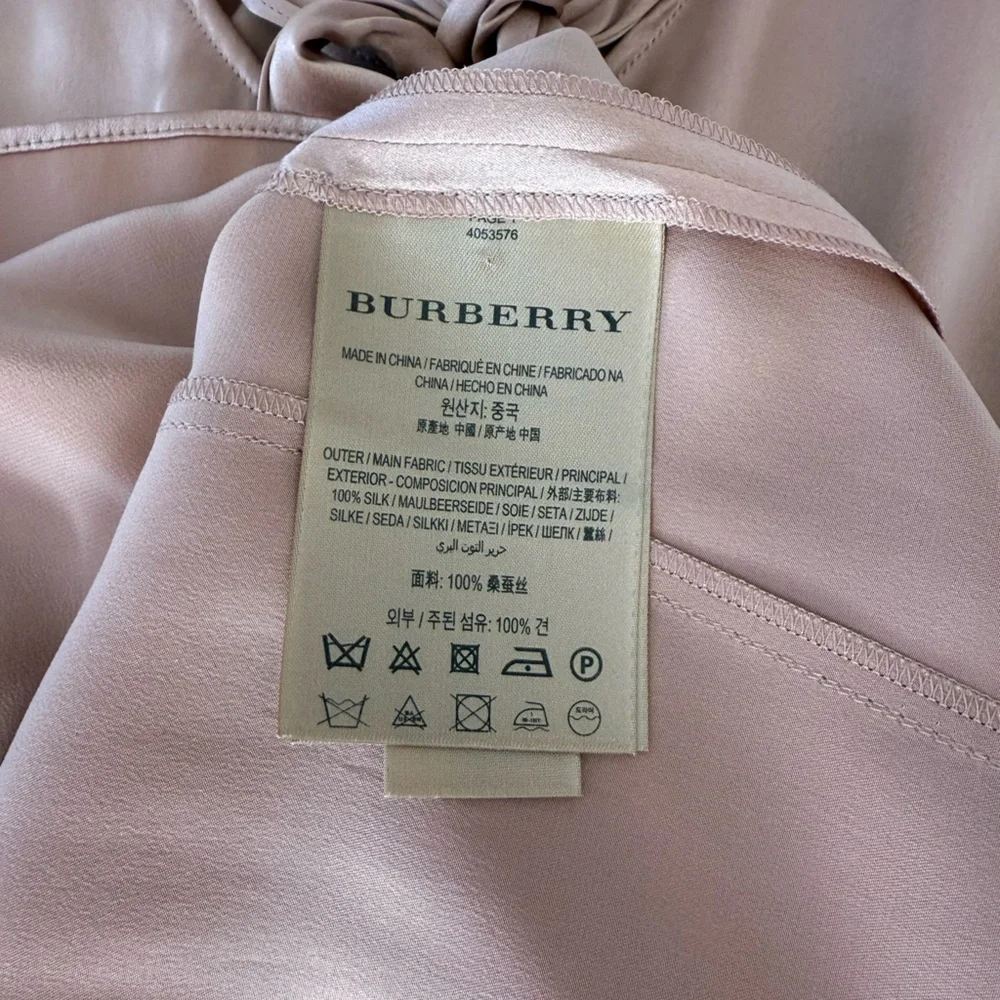 Burberry Silk Dress (US4) - Picture 4 of 4